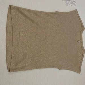 KIDSONLY gold sparkly t-shirt